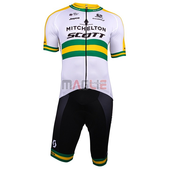 Maglia Mitchelton Scott Campione Australia Manica Corta 2018